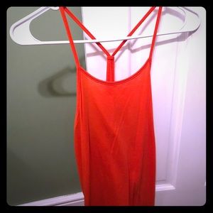 Orange old navy tank top